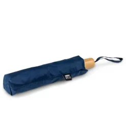 Wiatroodporny parasol manualny RPET, składany | Uksan / Granatowy VA067-04