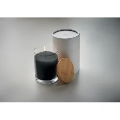 Świeca o zapachu wanilii / Czarny MO6316-03