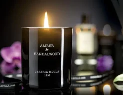 Świeca Premium 230g Amber and Sandalwood CERERIA MOLLA / Czarny  B3CM-5537