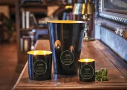 Świeca Premium 230g Ginger and OrangeBlossom CERERIA MOLLA / Czarny, złoty  B3CM-6670