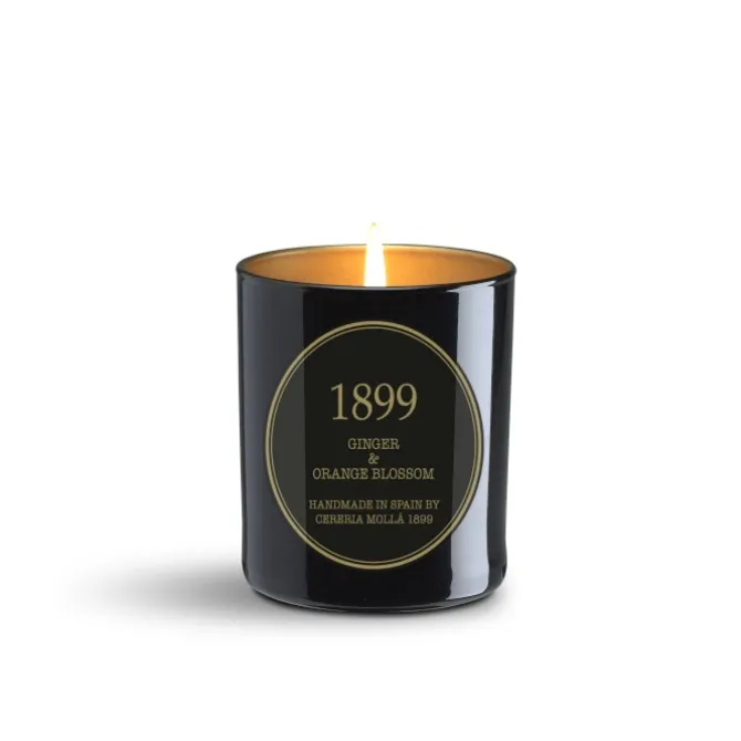Świeca Premium 230g Ginger and OrangeBlossom CERERIA MOLLA / Czarny, złoty B3CM-6670