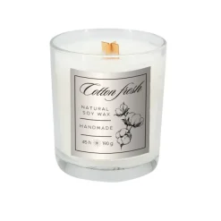 Świeca sojowa 190g Cedarwood / Przeźroczysty PS0005