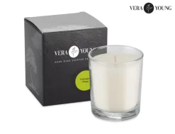 Świeca sojowa 170g - Lemongrass & Ginger - VERA YOUNG / Przezroczysty 12101-19