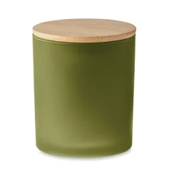 Świeca woskowa roślinna 280 gr / Zielony MO6621-09