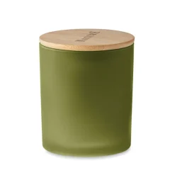 Świeca woskowa roślinna 200 gr / Zielony MO6613-09