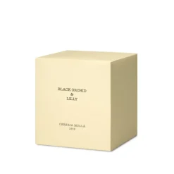 Świeca XL 600g Black Orchid and Lily CERERIA MOLLA / Beż B3CM-6643