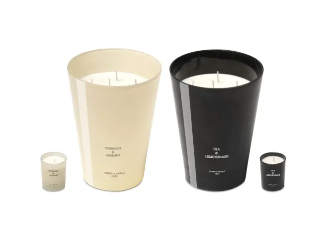 Świeca XXL 3,5kg Tuberose and Jasmine CERERIA MOLLA / Beż B3CM-5003