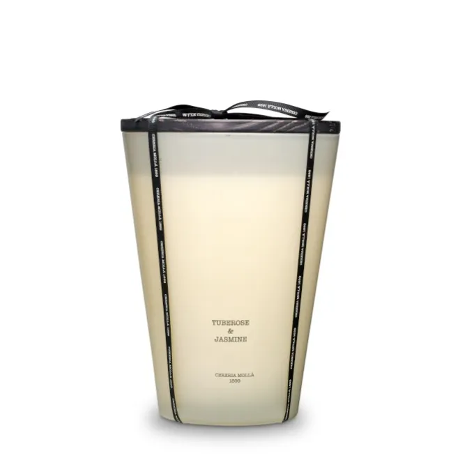 Świeca XXL 3,5kg Tuberose and Jasmine CERERIA MOLLA / Beż B3CM-5003