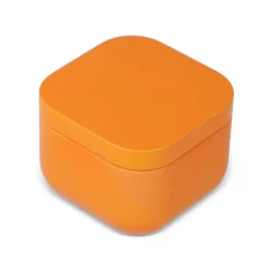 Świeca zapachowa Ananda na bazie roślin w puszce z recyklingu / Pomarańczowy LT90744-N0026