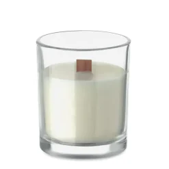 Świeca z wosku roślinnego 80gr / Przezroczysty MO2708-22