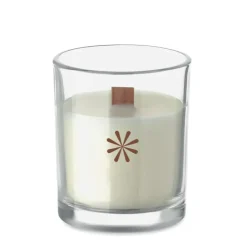 Świeca z wosku roślinnego 80gr / Przezroczysty MO2708-22
