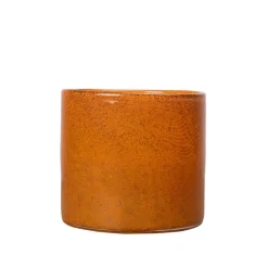 Świecznik/Wazon CALORE  M, pomarańczowy / BYON 5280600207-00--00