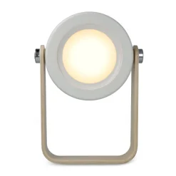 Wielofunkcyjna lampa LED Coollux z bambusowym uchwytem / Biały LT40724-N0001
