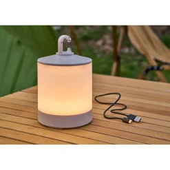 Wielofunkcyjna lampka kempingowa z funkcją RGB / Biały VA877-02