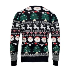Świąteczny sweter LED L/XL / Czarny CX1554-03