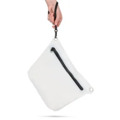 Wodoodporna torba na ramię z ripstopu 33 x 23 x 13 cm / Biały LT95344-N0001