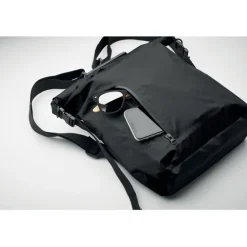 Wodoodporna torba RPET rolltop / Czarny MO2181-03
