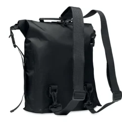 Wodoodporna torba RPET rolltop / Czarny MO2181-03