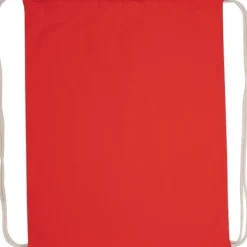 Worek bawełniany 140 g/m2 BUDAPEST / Czerwony 002405