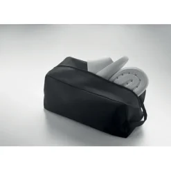 Worek na buty z RPET 600D / Czarny MO2977-03