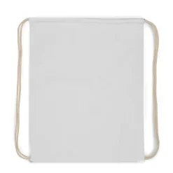 Worek plecak bawełniany OEKO-TEX® 35x45cm / Biały LT95205-N0001