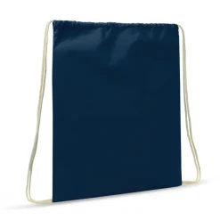 Worek plecak bawełniany OEKO-TEX® 35x45cm / Ciemnoniebieski LT95205-N0010