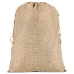 Worek prezentowy w stylu juty 50 x 70 cm / Naturalny LT90276-N0094