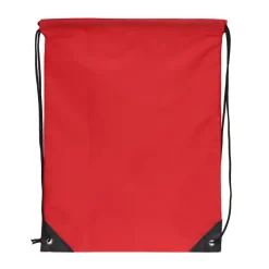 Worek ze sznurkiem 210T RPET / Czerwony LT91399-N0021