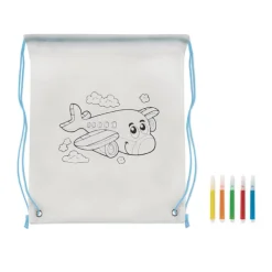 Worek ze sznurkiem z włókniny / Baby Blue MO9887-66