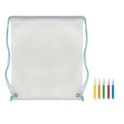 Worek ze sznurkiem z włókniny / Baby Blue MO9887-66
