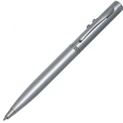 Wskaźnik laserowy metalowy z długopisem DETROIT / Szary 531807