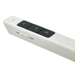 Wskaźnik laserowy USB / Biały V3888-02