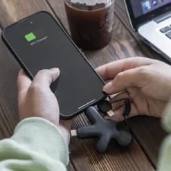 2064 | Xoopar Buddy Eco Charging Cable / Czarny LT41000-N0002