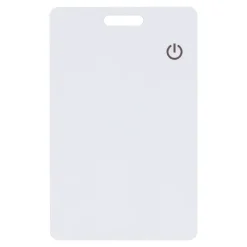 Xoopar ICE-Card Ultra-cienka karta śledząca z możliwością ładowania / Biały LT41801-N0001