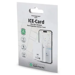 Xoopar ICE-Card Ultra-cienka karta śledząca z możliwością ładowania / Biały LT41801-N0001
