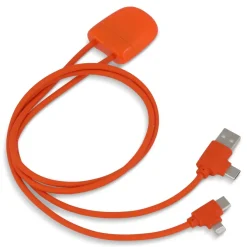 Xoopar Ice-C Charging cable / Pomarańczowy LT41018-N0026