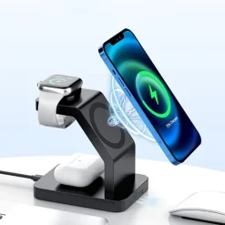 2708 | Xoopar Icon 3 in 1 Magnetic Wireless charger / Czarny LT41507-N0002