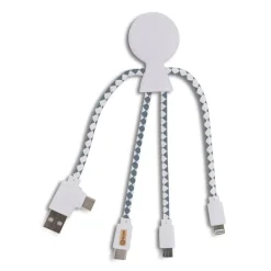 2081 | Xoopar Mr. Bio Charging cable / Biały LT41004-N0001
