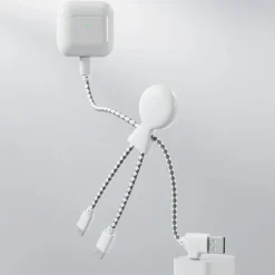 2081 | Xoopar Mr. Bio Charging cable / Biały LT41004-N0001