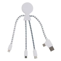 2081 | Xoopar Mr. Bio Charging cable / Biały LT41004-N0001