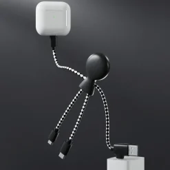 2081 | Xoopar Mr. Bio Charging cable / Czarny LT41004-N0002