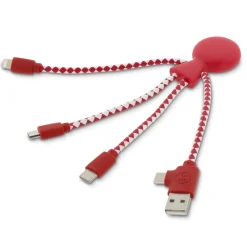 2081 | Xoopar Mr. Bio Charging cable / Czerwony LT41004-N0021