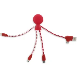 2081 | Xoopar Mr. Bio Charging cable / Czerwony LT41004-N0021
