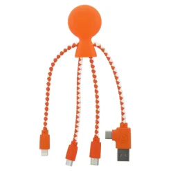 2081 | Xoopar Mr. Bio Charging cable / Pomarańczowy LT41004-N0026