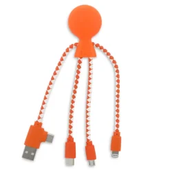 2081 | Xoopar Mr. Bio Charging cable / Pomarańczowy LT41004-N0026