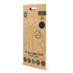 2089 | Xoopar Mr. Bio Long Power Delivery Cable with data transfer / Czarny LT41007-N0002