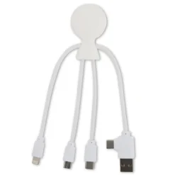 2099 | Xoopar Mr. Bio Smart Charging cable with NFC / Biały LT41008-N0001