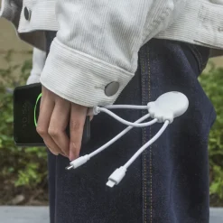 2087 | Xoopar Octopus Charging cable / Czarny LT41005-N0002