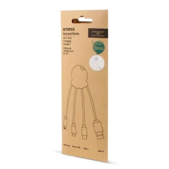 2087 | Xoopar Octopus Charging cable / Czarny LT41005-N0002