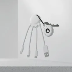 2087 | Xoopar Octopus Charging cable / Czarny LT41005-N0002